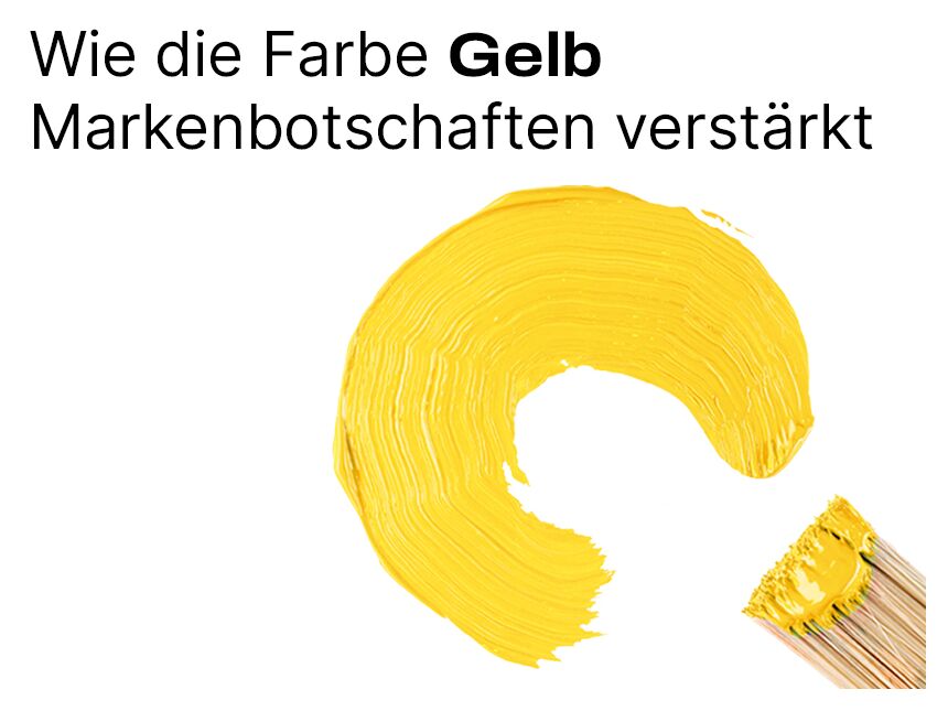 Gelb im Marketing