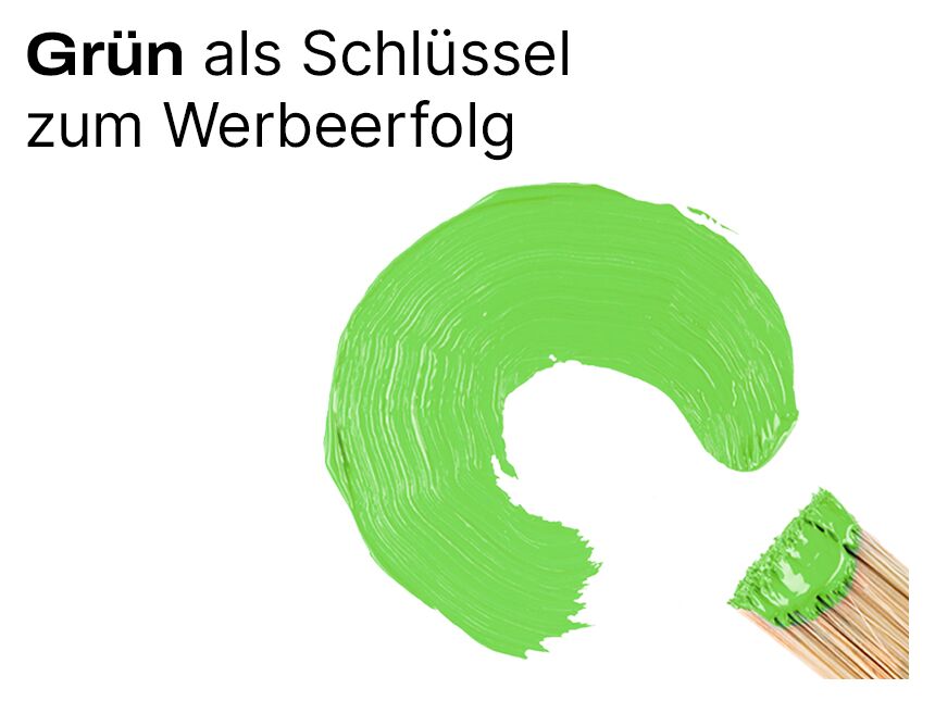 Grün in der Werbung