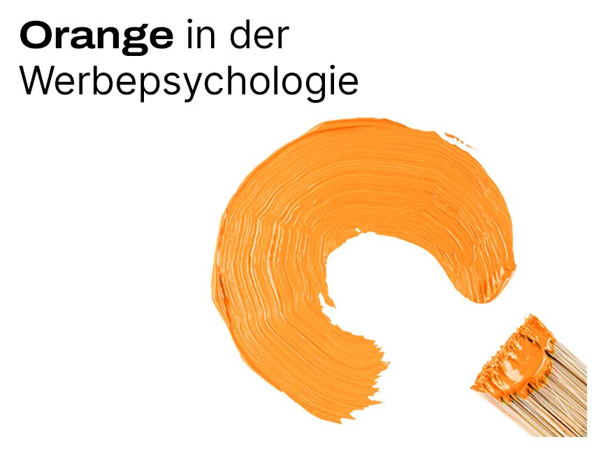 Orange im Marketing