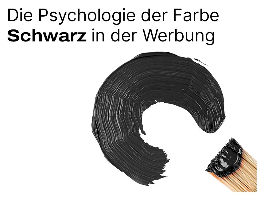 Schwarz in der Werbung