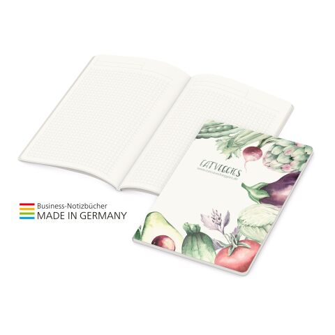 Copy-Book White green+blue A5 | ohne Werbeanbringung