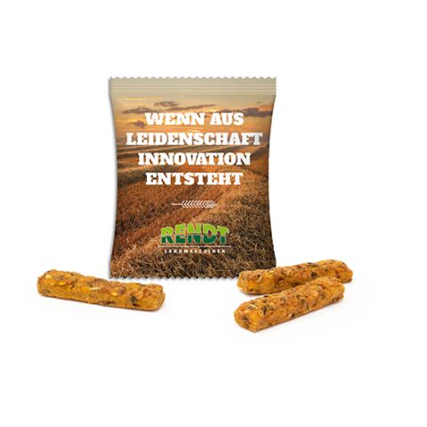 Hütts Vollkorn Sticks im Werbetütchen