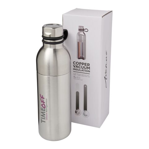 Koln 590 ml kupfer-vakuumisolierte Sportflasche Standard | Silber | ohne Werbeanbringung | Nicht verfügbar | Nicht verfügbar