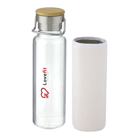 Thor 660 ml Glasflasche mit Neoprenhülle Standard | weiß | ohne Werbeanbringung | Nicht verfügbar | Nicht verfügbar