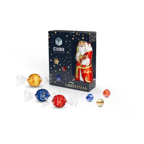 Lindt Nikolaus Mix ohne Werbeanbringung | Inkl Lindor Kugeln gemischt