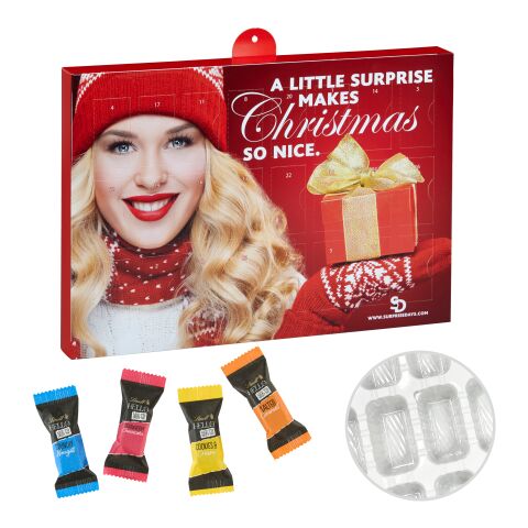 Premium Präsent-Adventskalender mit Hello Mini Stick Mix Digital- oder Offsetdruck