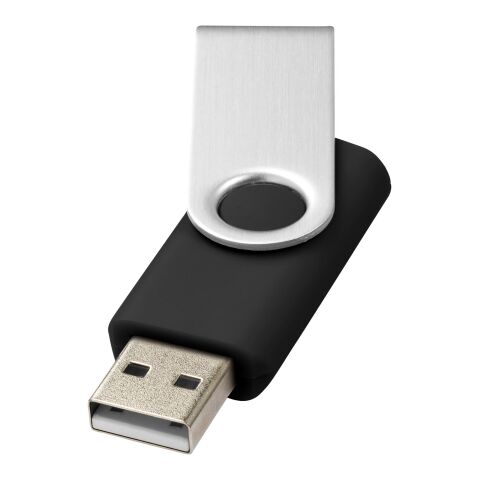 Rotate Basic 4 GB USB-Stick Standard | schwarz-silber | ohne Werbeanbringung | Nicht verfügbar | Nicht verfügbar | Nicht verfügbar