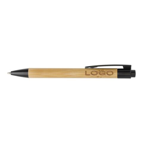 Kugelschreiber &#039;Calgary&#039; aus Bambus Silber | ohne Werbeanbringung | Nicht verfügbar | Nicht verfügbar