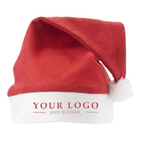 Weihnachtsmütze &#039;Bommel&#039; Rot | ohne Werbeanbringung | Nicht verfügbar | Nicht verfügbar