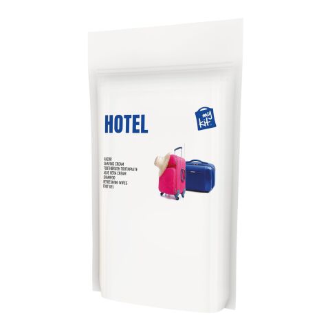 MyKit Hotel in Papiertasche Standard | weiß | ohne Werbeanbringung | Nicht verfügbar | Nicht verfügbar