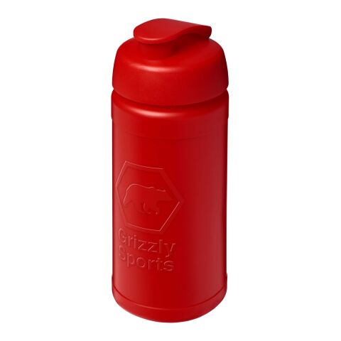 Baseline Rise 500 ml Sportflasche mit Klappdeckel rot-rot | ohne Werbeanbringung | Nicht verfügbar | Nicht verfügbar