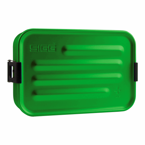 SIGG Lunchbox Plus S grün-schwarz | Gravur