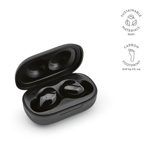 Pasteur Earbuds rABS 5h  Schwarz | 400 mAh | ohne Werbeanbringung