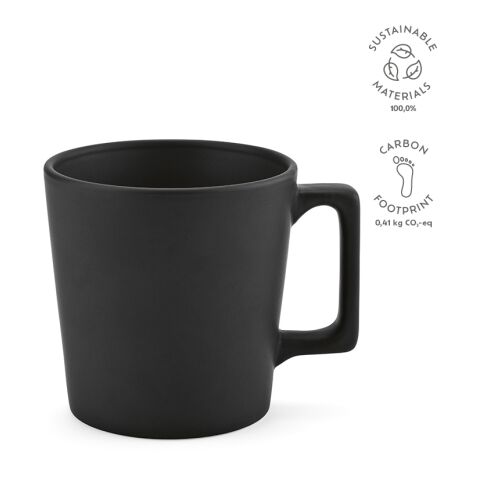 Thames 350 Tasse Keramik 360 ml Schwarz | 360 ml | ohne Werbeanbringung