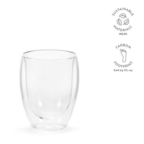 Meuse 350 Tasse Borosilikat Glas 370 ml Transparent | 370 ml | ohne Werbeanbringung