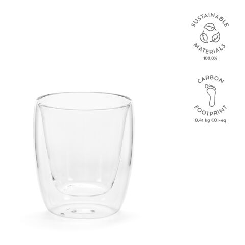 Meuse 220 Tasse Borosilikat Glas 250 ml  Transparent | 250 ml | ohne Werbeanbringung