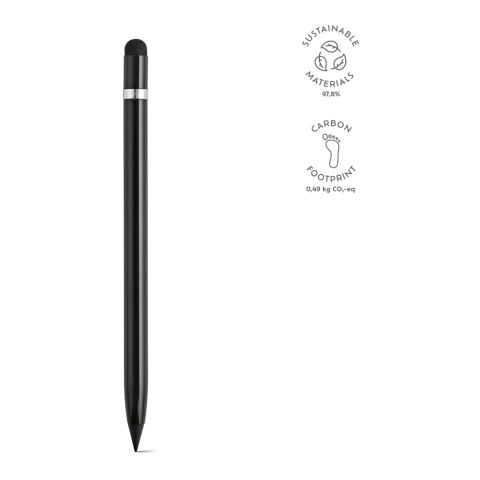 Voltaire Kugelschreiber recy. Papier Graphite  Schwarz | Graphit | ohne Werbeanbringung