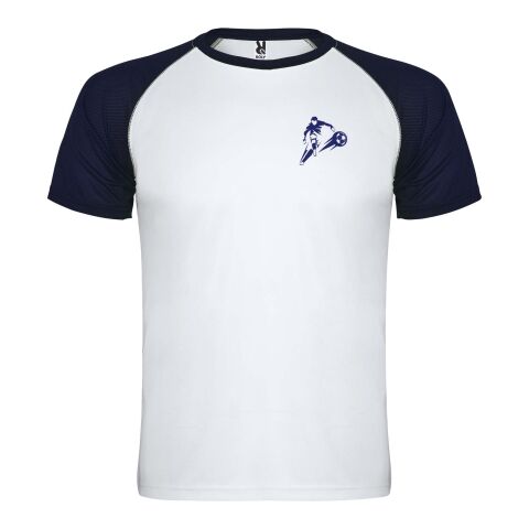 Indianapolis Sport T-Shirt für Kinder Standard | weiß-Navy Blue | 16 | ohne Werbeanbringung | Nicht verfügbar | Nicht verfügbar | Nicht verfügbar