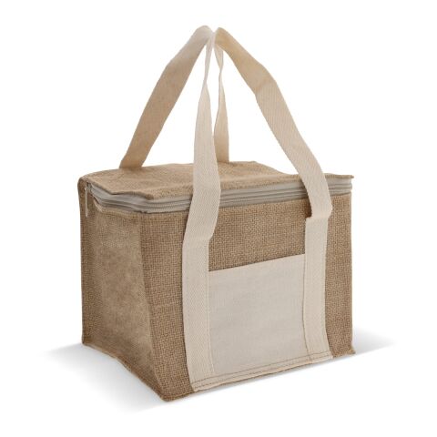 Kühltasche jute/baumwolle 22x18x18cm Ecru | ohne Werbeanbringung | Nicht verfügbar | Nicht verfügbar | Nicht verfügbar