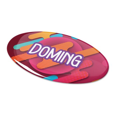 Doming Oval 50x25 mm Weiss | ohne Werbeanbringung | Nicht verfügbar | Nicht verfügbar | Nicht verfügbar