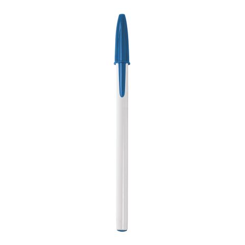 BIC® Style Kugelschreiber Weiß-mittelblau-mittelblau | blaue Tinte | ohne Werbeanbringung | Nicht verfügbar | Nicht verfügbar