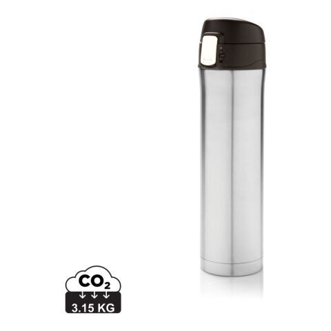 Easy Lock Vakuum Flasche silber-schwarz | ohne Werbeanbringung | Nicht verfügbar | Nicht verfügbar | Nicht verfügbar