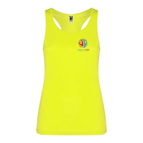 Schura Sport Top für Damen Standard | Fluor Yellow | S | ohne Werbeanbringung | Nicht verfügbar | Nicht verfügbar | Nicht verfügbar