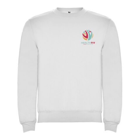 Clasica Sweatshirt mit Rundhalsausschnitt Unisex Standard | weiß | 2XL | ohne Werbeanbringung | Nicht verfügbar | Nicht verfügbar | Nicht verfügbar