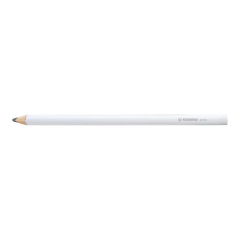 STABILO Zimmermannsstift weiß | ohne Werbeanbringung