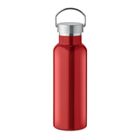 Doppelwandige Flasche 500 ml im Kannenlook rot | ohne Werbeanbringung | Nicht verfügbar | Nicht verfügbar | Nicht verfügbar