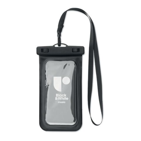 Wasserdichte Smartphone-Hülle schwarz | ohne Werbeanbringung | Nicht verfügbar | Nicht verfügbar