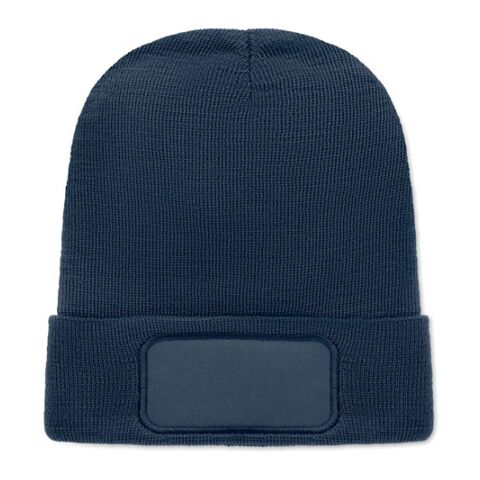 Beanie RPET-Polyester marineblau | ohne Werbeanbringung | Nicht verfügbar | Nicht verfügbar | Nicht verfügbar