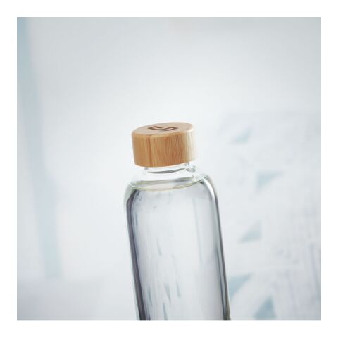 Trinkflasche Glas 650 ml transparent | ohne Werbeanbringung | Nicht verfügbar | Nicht verfügbar | Nicht verfügbar