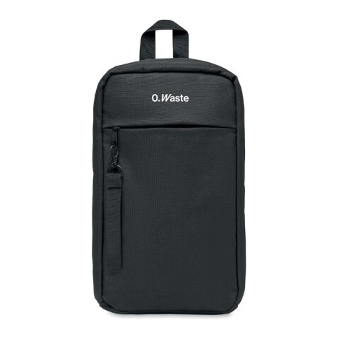 Crossbody-Tasche 600D Recycled PET schwarz | ohne Werbeanbringung | Nicht verfügbar | Nicht verfügbar | Nicht verfügbar
