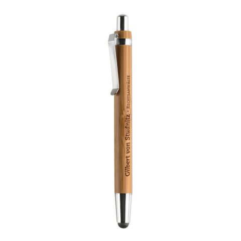 Drehkugelschreiber aus Bambus holzfarben | ohne Werbeanbringung | Nicht verfügbar | Nicht verfügbar
