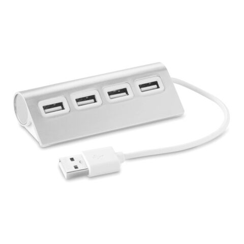 4 Port 2.0 USB Hub aus Aluminium