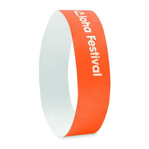 Tyvek® Event Armband orange | ohne Werbeanbringung | Nicht verfügbar | Nicht verfügbar