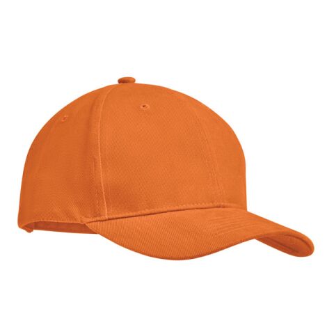 Baseball Kappe 6 Panels Tekapo orange | ohne Werbeanbringung | Nicht verfügbar | Nicht verfügbar | Nicht verfügbar