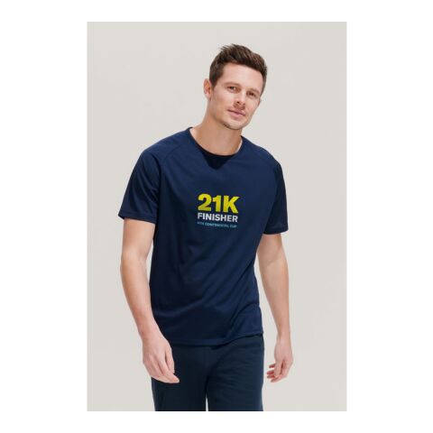 SPORTY MEN T-Shirt apfelgrün | XL | 1-color Siebdruck | Linker Arm | 100 mm x 70 mm | Nicht verfügbar